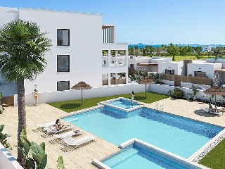 La Serena Golf - Penthouse in 1. Reihe 