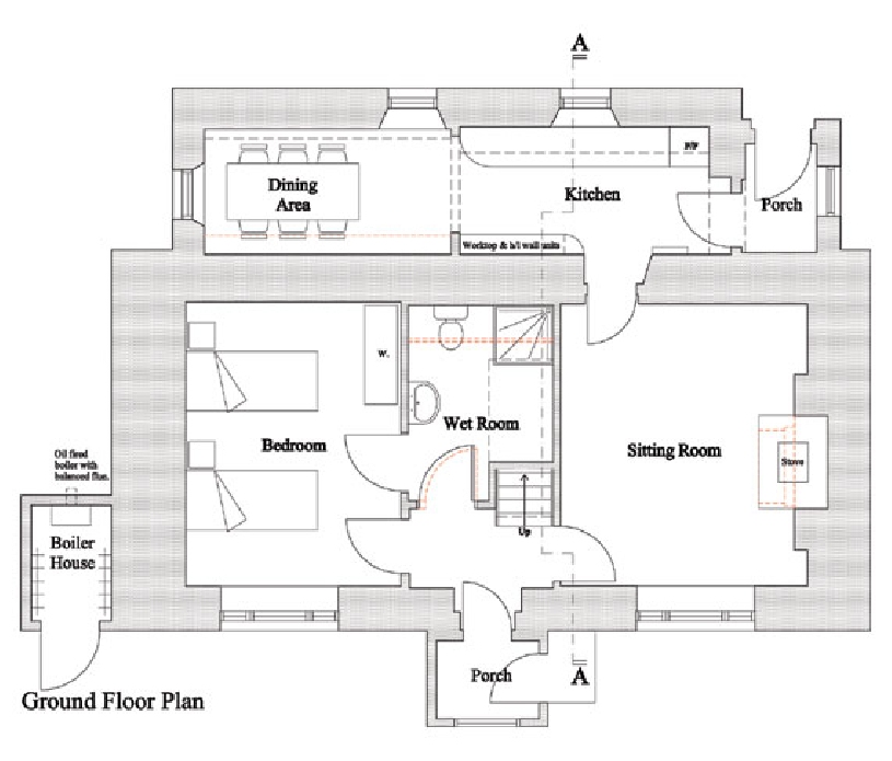 Schottland Pitlochry Ferienhaus Golf Cottage 1 - 08