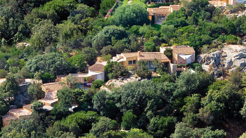 Sardinien Costa Smeralda Golfvilla  L'ea Bianca Bougainville - 01