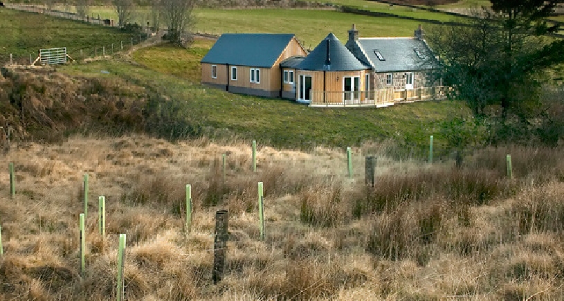 Schottland Aberdeen Cottage Ferienhaus am Golfplatz - 01