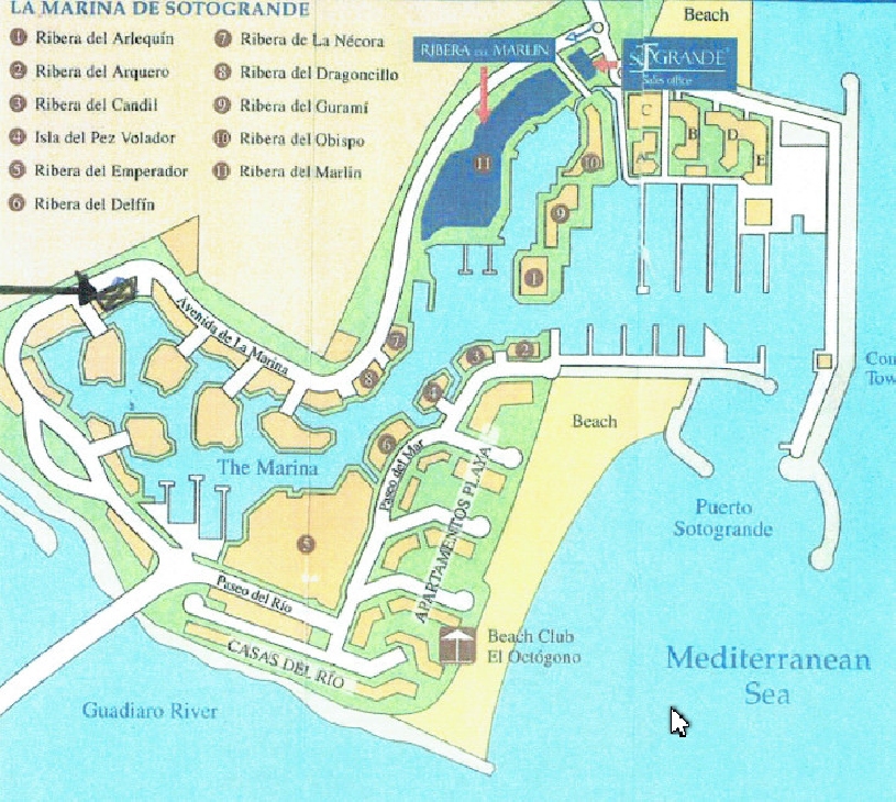 Spanien Andalusien Sotogrand Marina Apt 2 SZ - 13