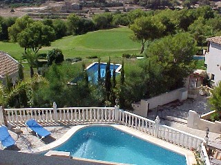 Bild Spanien Las Ramblas Pool Villa direkt am Golfplatz
