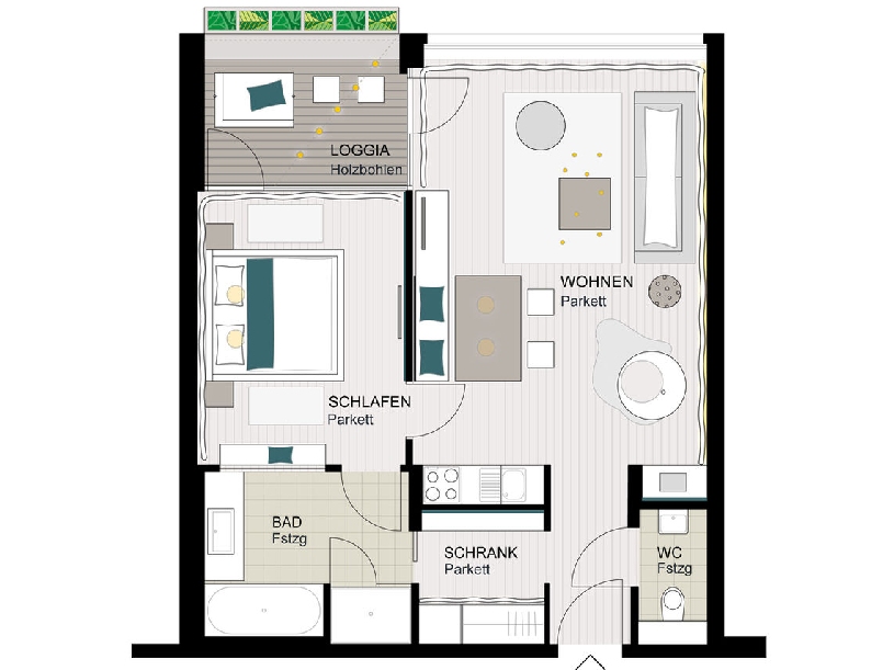 Golfimmobilie Steiermark Appartement an Golfplatz und 5*- Wellnessresort - 07